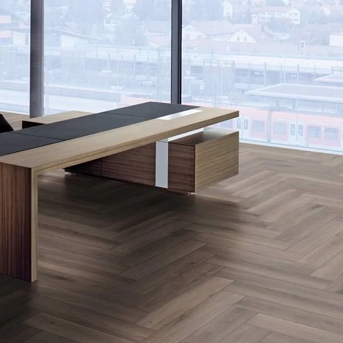 FERRARA OAK ЛАМИНАТ  KRONOTEX  HERRINGBONE ламинат для пола